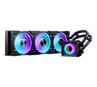 Phanteks Glacier One 360D30 X2 AIO - Dispositivo di raffreddamento per CPU liquido, design Evolv X2, 3 ventole D30-120 D-RGB, per Intel LGA 1851, 1700, 1200, 115x, AMD AM4/AM5 Socket (nero)