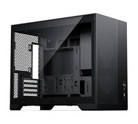 Phanteks XT M3 Mini-Tower PC Case Nero - Micro ATX Case compatto con vetro temperato, supporto per radio da 360 mm e scheda grafica da 430 mm - Senza ventola