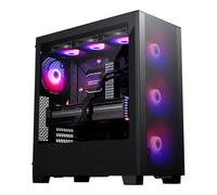 Phanteks XT Pro Ultra, Case Mid-Tower da Gaming, 4 Ventole 140mm DRGB incluse, mesh ad alte prestazioni, USB-C 3.2 Gen2, Nero