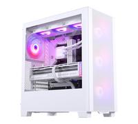 Phanteks XT Pro Ultra, Mid-Tower da Gaming, 4 Ventole 140mm DRGB incluse, mesh ad alte prestazioni, USB-C 3.2 Gen2, Bianco