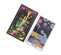Phantom - Dark Deck, chiromanzia creativa con significati dettagliati, gioco classico per la lettura spirituale, mazzo di divinazione per riunioni di famiglia