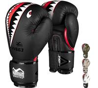 Phantom - Guanti da boxe Fight Squad | MMA Thai Boxing Gloves | Uomini (Fight Squad - Nero, 16 Oz)