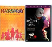 Phantom of the Opera & Hairspray Musical DVD Set Special Edition 2 Disc & Bonus Videos Shimmy Shake