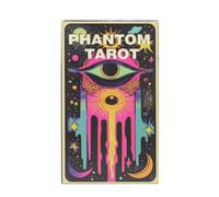 Phantom Tarocchi mazzo di carte, set creativo Oracle Dark, della | Phantom Dark Tarocchi, carte creative Oracle con significati, gioco perfetto per raccontare la fortuna per riunioni di