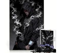 Phantom Whispers︰ Il presagio incappucciato Puzzle da 1000 pezzi per adolescenti Puzzle logico Treno Giocattolo Antistress Taglio liscio Regalo memorabile (38x52cm)