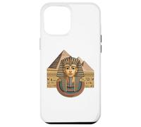 Pharaoh Tutankhamun Egypt History Pyramids Art Design Custodia per iPhone 12 Pro Max