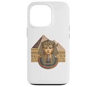 Pharaoh Tutankhamun Egypt History Pyramids Art Design Custodia per iPhone 13 Pro