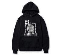 PHARCOYOU Central Cee 23 Felpa con cappuccio Wild West Album unisex manica lunga Streetwear donna uomo felpa con cappuccio, Nero , M