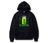 PHARCOYOU The Substance Felpa con cappuccio 2024 Horror Movie Unisex Manica Lunga Casual Streetwear Uomo Donna Felpe con cappuccio, Nero , S
