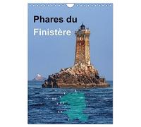 Phares du Finistère (Calendrier mural 2027 DIN A4 horizontal), CALVENDO calendrier mensuel: Une excursion à la découverte des phares légendaires du bout du monde