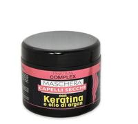 Pharma Complex Maschera Capelli Secchi con Keratina e Olio di Argan 500 ml