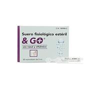 PHARMA&GO Siero fisiologico & Go 30 unità x 5 ml, Tinta Unita, Estándar, 150