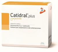 Pharma Line Catidral Plus - Polvere per il trattamento della diarrea acuta e cronica, 30 bustine
