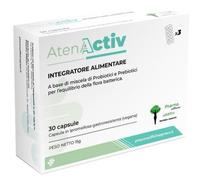 Pharma Officine di Mugione Atenactiv Integratore per Intestino, 30 Capsule
