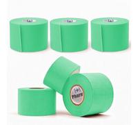 PHARMA+SPORT Nastro Kinesiologico PHYSIOKIN - Tape Professionale 5cm x 5m Elastico Taping Neuromuscolare, Traspirante, 10 Colori Sport, Riabilitazione e Fisioterapia (Verde, 6, unità)