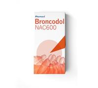 Pharmace' Broncodol NAC 600 - N-Acetilcisteina 600mg ad Alto Dosaggio - 30 Compresse Senza Glutine e Lattosio - Prodotto in Italia