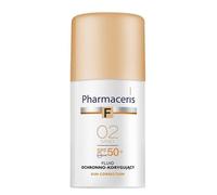 Pharmaceris F Fluido Protettivo e Correttivo SPF 50+, 02 30 ml sand