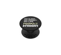 Pharmacist No Sleep Money Life Pharmacy Student PopSockets PopGrip Adesivo