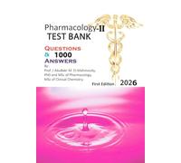 Pharmacology-II Test Bank 1000 Q&A
