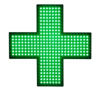 Pharmacy Cross - Lampada al neon per interni con croce medica, per uso professionale, con apertura a strappo, per negozi di droghe, negozi, vetrine, decorazione per la casa