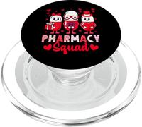 Pharmacy Squad Funny Valentine's Day Pharmacist Technician PopSockets PopGrip per MagSafe