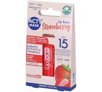 Pharmadoct Burro Cacao Fragola SPF15 1 pz Protezione per le labbra