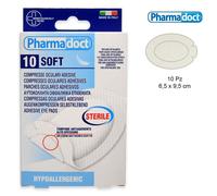 Pharmadoct Compresse Oculari Sterili in TNT 9,5 x 6 cm 10 pezzi - Compresse Oculari