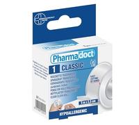PHARMADOCT Rocchetto cerotto TNT per pelli sensibili 5 m x 2,5 cm confezione da 12