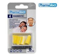 Pharmadoct Tappi morbidi 4 pezzi - Tappi auricolari