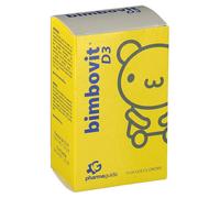Pharmaguida Bimbovit D3 gocce orali - Integratore di vitamina D3 per le ossa dei bambini, 15 ml