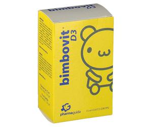 Pharmaguida Bimbovit D3 - Integratore di vitamina D3 per le ossa dei bambini, 15 ml