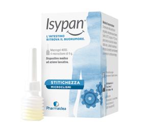 Pharmaidea Isypan - Stitichezza Adulti, 4 Microclismi