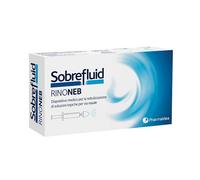Sobrefluid rinoneb dispositivo nebulizzatore + siringa luer lock da 50 ml + agocannula per prelievo soluzione