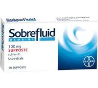 pharmaidea srl Sobrefluid Bambini 10 Supposte 100mg