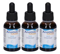 Pharmalife Ansiovit Junior Gocce Integratore Alimentare 3x30 ml Gocce