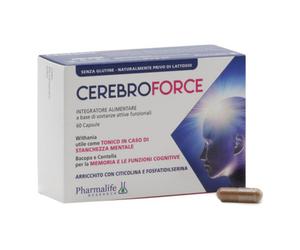 Pharmalife - CerebroForce Integratore Stanchezza Mentale Confezione 60 Capsule
