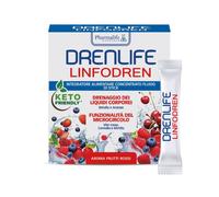 Pharmalife Research Drenlife Linfodren Gusto Frutti Rossi 30 Stick - Integratore per il drenaggio e il microcircolo