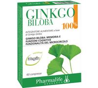 pharmalife research Ginkgo Biloba 100% 60 Compresse Prh