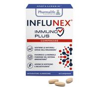 Pharmalife Research Influnex - Immuno Plus Integratore Difese, 60 compresse