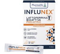 pharmalife research Influnex lattoferrina bioattiva pediatric 15 stick