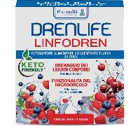 Pharmalife research Pharmalife Drenlife Linfodren Integratore Per Drenaggio dei Liquidi e Microcircolo Aroma Frutti Rossi 30 Stick