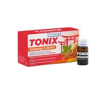 Pharmalife Research Tonix - Ginseng 3 Attivi Integratore Stanchezza Fisica e Mentale, 10 flaconcini