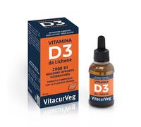 Pharmalife Research Vitacurveg - Integratore in gocce di vitamina D3 per le ossa e i muscoli, 30 ml
