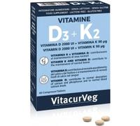 Vitamine d3+k2 60 compresse