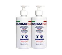 Pharmamani KIT 2 PEZZI GEL IGIENIZZANTE MANI da 400 ml l'uno. Con Dosatore. 70% Alcool. Effetto Rapido, non appiccica, mani morbide, Idratate. Profumo gradevole. Dermatologicamente Testato.