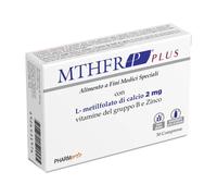 Pharmarte PHARMARTE Mthfr Prevent Plus 30 Compresse - Alimento ai fini medici speciali Vitamine gruppo B e Zinco