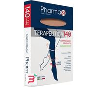 PHARMASI GAMBALETTO 140 DENARI PUNTA APERTA AMBR 1/2