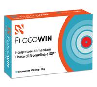 Pharmawin Flogowin - Integratore senza zucchero per le infiammazioni e il microcircolo, 30 capsule