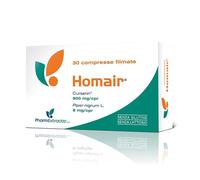 PharmExtracta Homair Integratore di Curcumina e Piperina, 30 Compresse