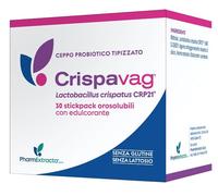 PHARMEXTRACTA SpA CRISPAVAG 30 STICK 1,2 G CON EDULCORANTE SENZA GLUTINE SENZA LATTOSIO